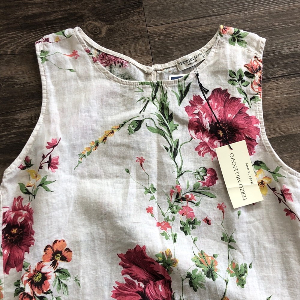 Terzo Millennio Linen Dress - Picture 2 of 8